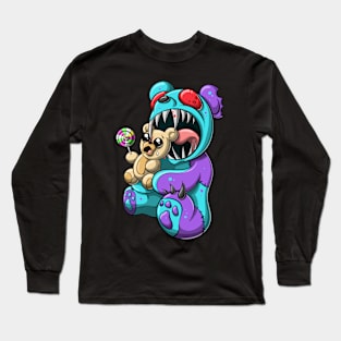 Zombie Bear Long Sleeve T-Shirt